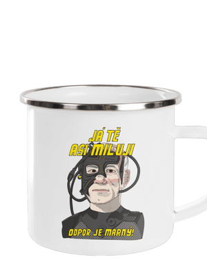 Zamilovaný Borg plecháček White