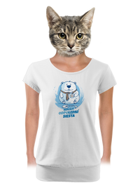 dámské tričko s lemem