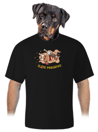 unisex tričko oversized