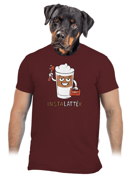 Instalattér pánské tričko Chocolate