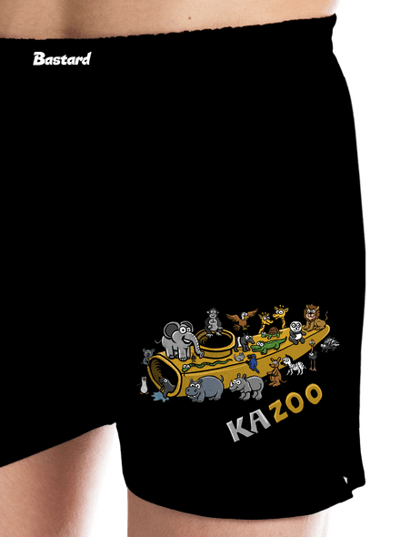 KaZoo pánské trenky Black
