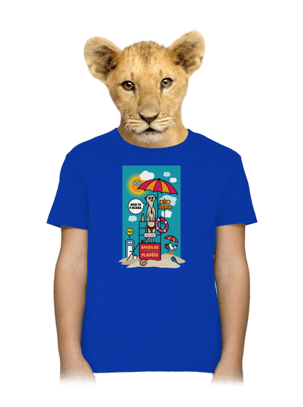Plavčík dětské tričko Royal Blue
