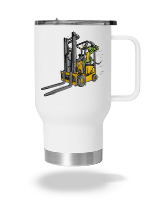 Ještěrka  termohrnek White