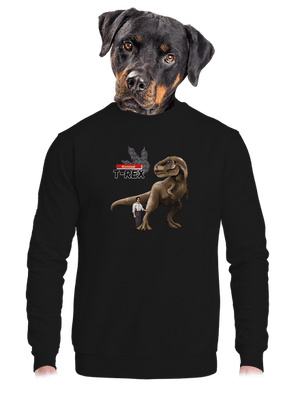 unisex mikina bez kapuce