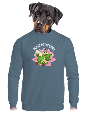 unisex mikina bez kapuce