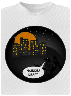 MainKráKráft dětské sportovní tričko White