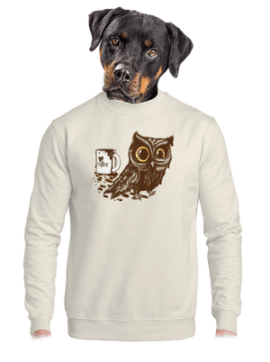 unisex mikina bez kapuce