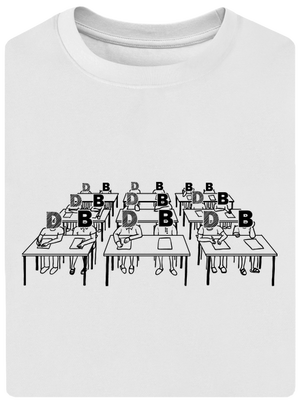 Cimrman: Debil, blbeček unisex tričko oversized White