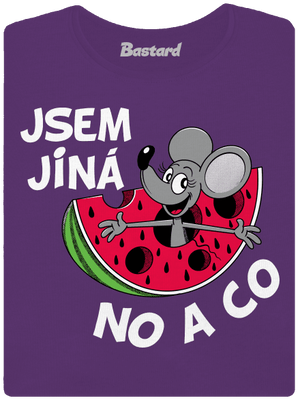 Jsem jiná dámské tričko premium Purple