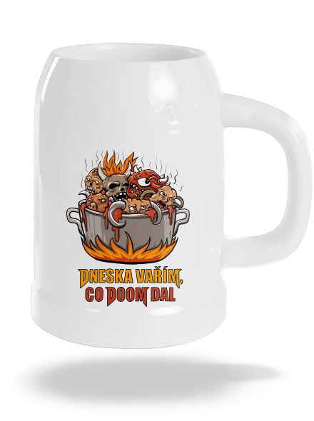 Co Doom dal půllitr White
