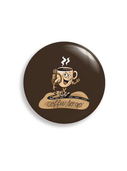 Coffee to go placka uni