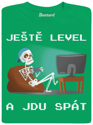 Ještě level dětské tričko Kelly Green