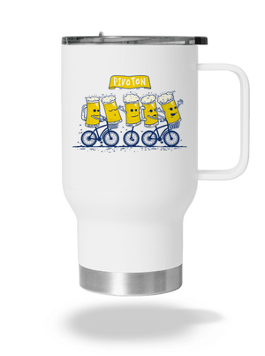 Pivoton termohrnek White