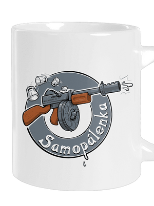 Samopálenka velký hrnek White