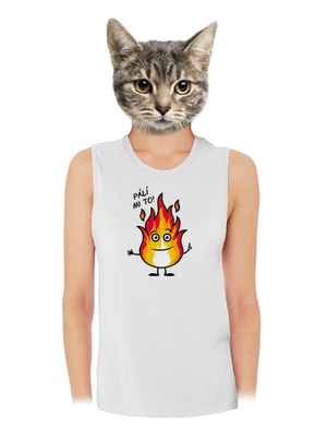 Pálí mi to dámské tílko volné White