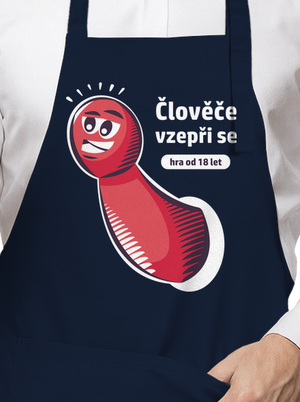 Člověče vzepři se zástěra Navy