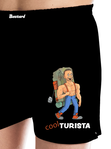 Cool turista pánské trenky Black