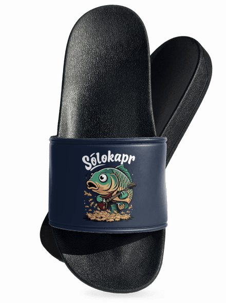 Sólokapr pantofle Navy