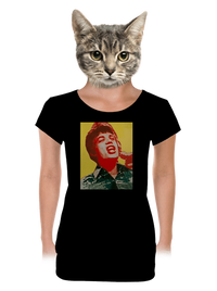dámské tričko s lemem
