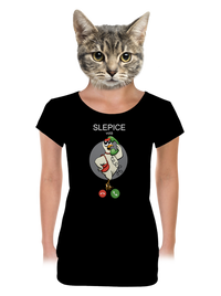 dámské tričko s lemem