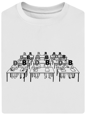 Cimrman: Debil, blbeček unisex tričko oversized White