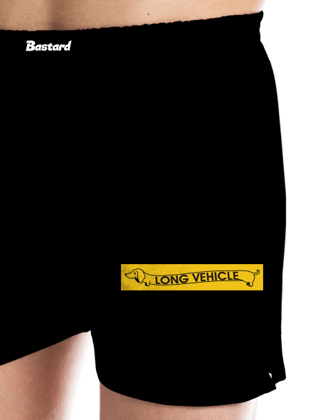Long vehicle pánské trenky Black