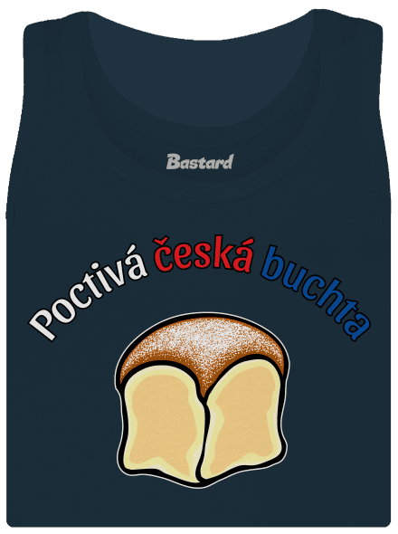 Poctivá buchta a klobása dámské tílko klasické Navy