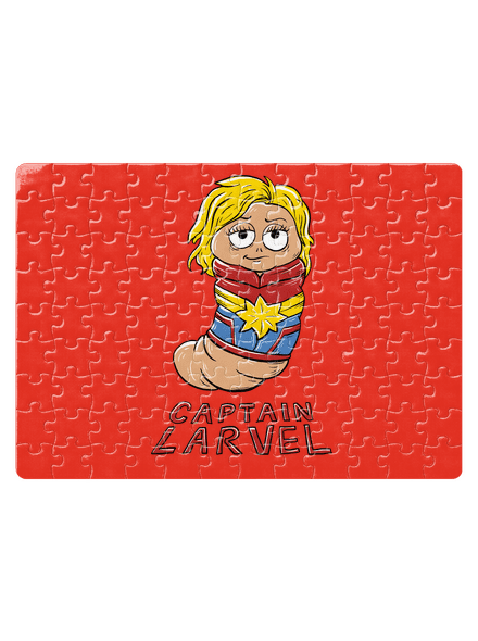 Captain Larvel puzzle White