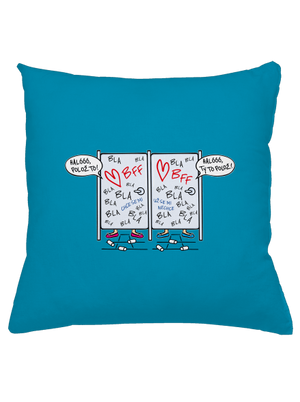 Obsazeno polštář Blue Turquoise