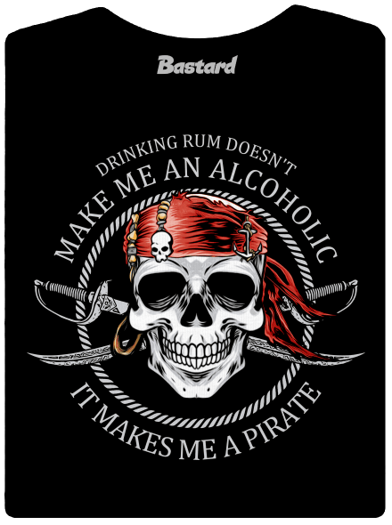 Pirát  dámské tričko Black