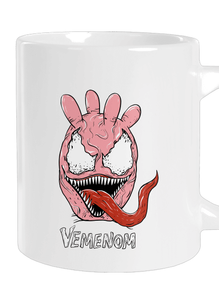 Vemenom velký hrnek White
