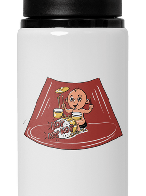 Bubeníček lahev na vodu White