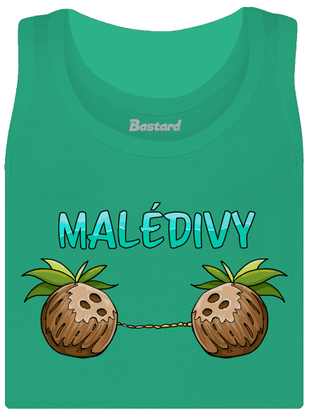 Malédivy dámské tílko klasické Mint Mal