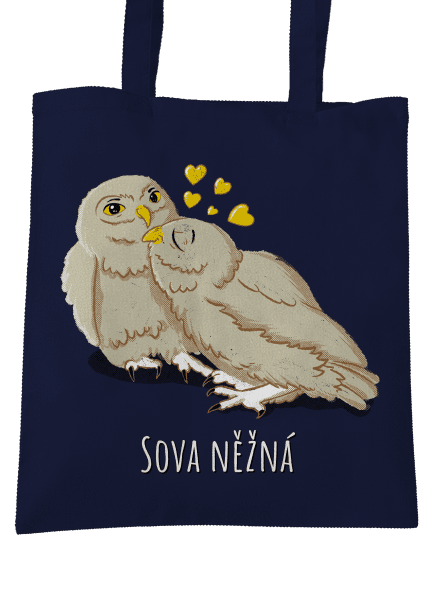 Sova něžná taška French Navy