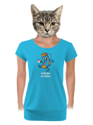 dámské tričko s lemem