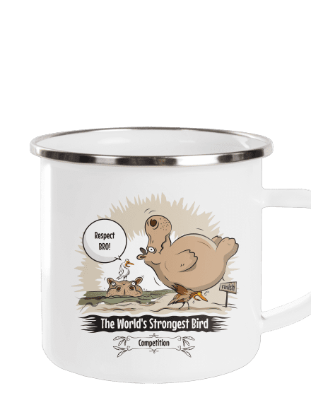 Strongest bird plecháček White