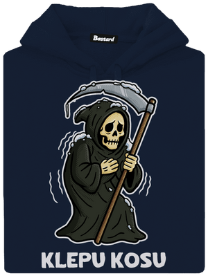 Klepu kosu pánská mikina klokanka Navy