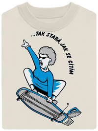 unisex mikina bez kapuce