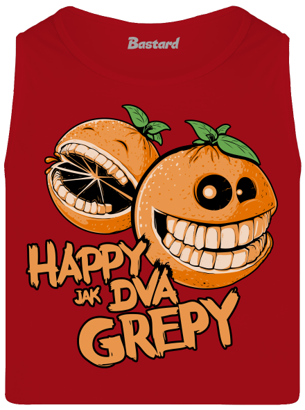 Happy grepy pánské tílko Red