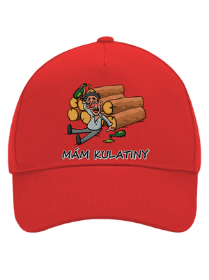 Mám kulatiny kšiltovka baseballka Classic Red