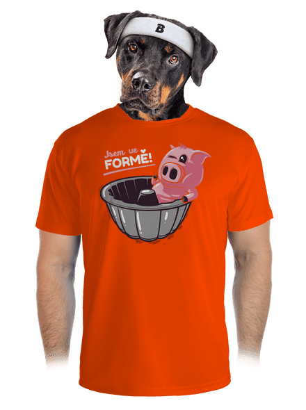 Ve formě pánské sportovní tričko Neon Orange