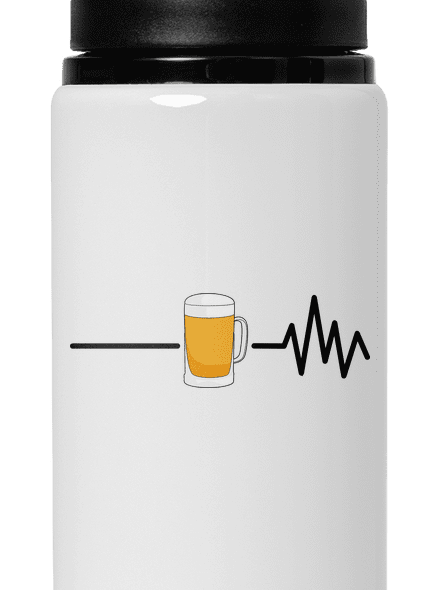 Beer help lahev na vodu White