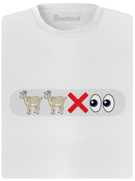 Emoji dámské sportovní tričko White