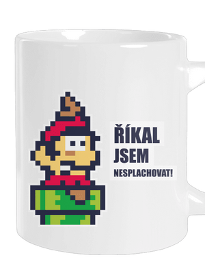 Nesplachovat velký hrnek White