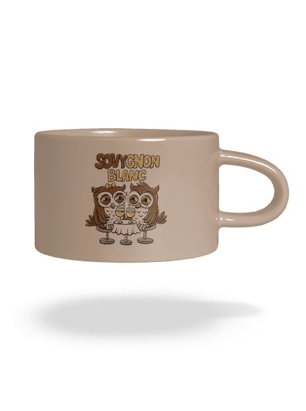 Sovygnon hrnek makronka Brown Macaron
