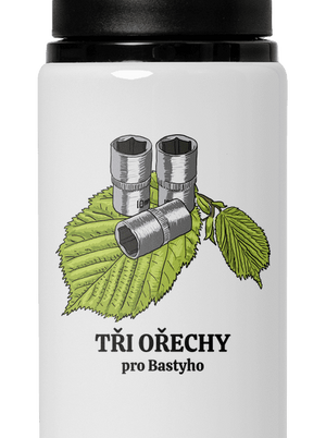 Tři ořechy pro... lahev na vodu White