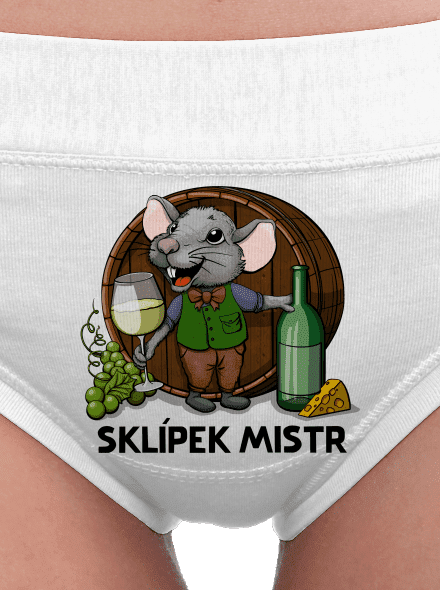 Sklípek mistr dámské kalhotky White