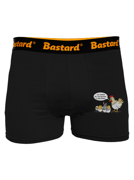Mejdan u králíkárny boxerky Black