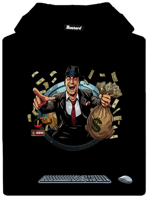 B17: Mafia dámská mikina klokanka Black