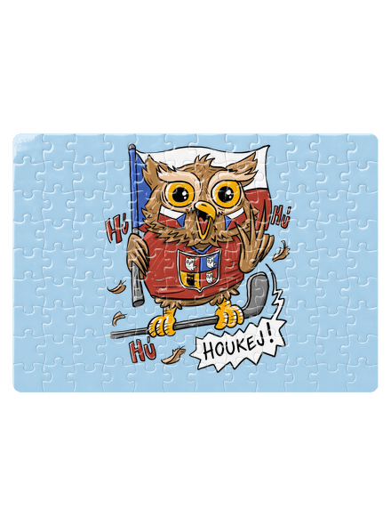 Houkej puzzle White